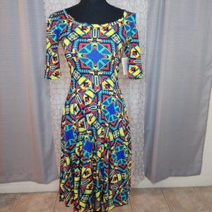 NWT LuLaRoe Nicole Dress XXS